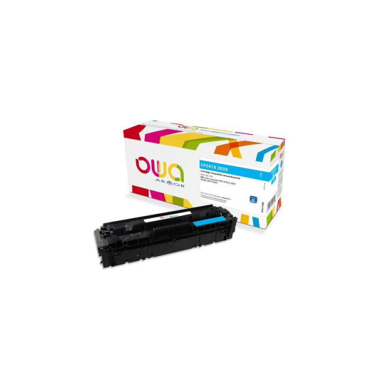 OWA Armor toner pro HP Color LaserJet Pro M254, M280, M281,203X  C,2500 str.,modrá/cyan (CF541X C)