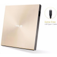 ASUS DVD ZenDrive SDRW-08U9M-U GOLD, External Slim DVD-RW, USB Type-C/Type-A, M-DISC