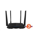 Tenda AC6 Wireless AC1200 Dual Band Router, 3x 10/100 RJ45, 4x anténa 5 dBi