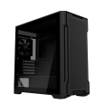 GIGABYTE PC Skříň GB-C102G, Mid Tower, 2x USB3.0, Průhledná bočnice, 2x 120mm Fan, černá