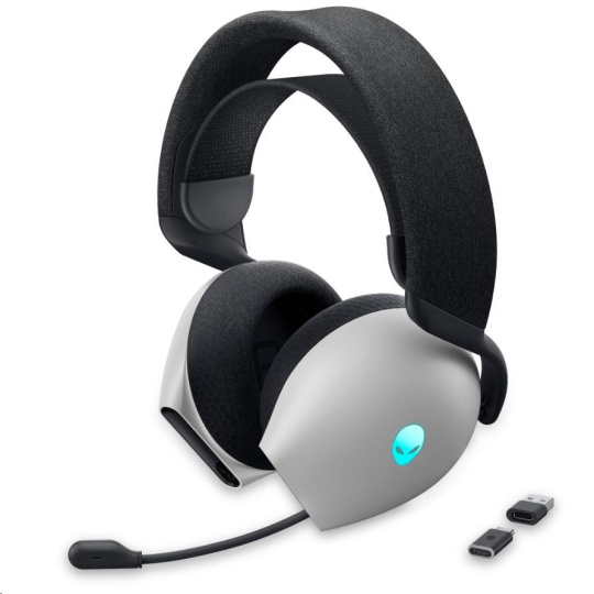 DELL Alienware Dual Mode Wireless Gaming Headset - AW720H (Lunar Light)