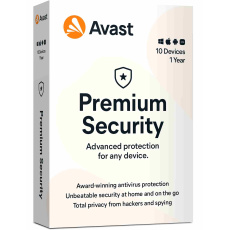 _Nová Avast Premium Security Multi-Device 1 licence na 12 měsíců (až na 10 PC )