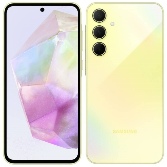 Samsung Galaxy A35 (A356), 8/256 GB, 5G, žlutá, CZ distribuce