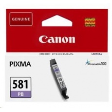 Canon CARTRIDGE CLI-581XL foto modrá pro PIXMA TS615x, TS625x, TS635x, TS815x,TS825x, TS835x, TS915x (241str.)