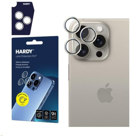 3mk HARDY Lens Protection Pro pro iPhone 15 Pro Max Natural