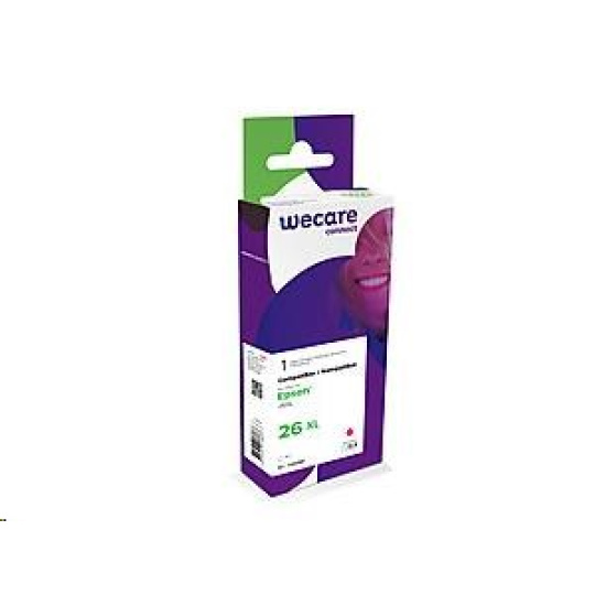 WECARE ARMOR cartridge pro Epson Expression Premium XP 510,520,600,710,720 (C13T26334010), červená/magenta, 14ml, 700str