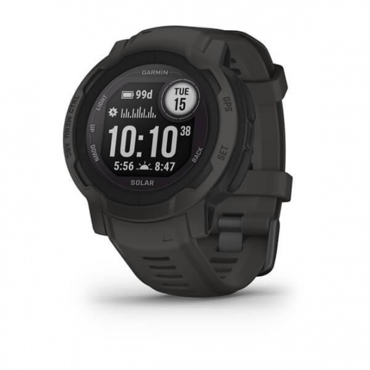 Garmin GPS sportovní hodinky Instinct 2 Solar - Graphite, EU