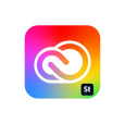 Adobe Creative Cloud for teams All Apps with Adobe Stock MP ENG COM NEW 1 User, 1 Month, Level 4, 100+ Lic