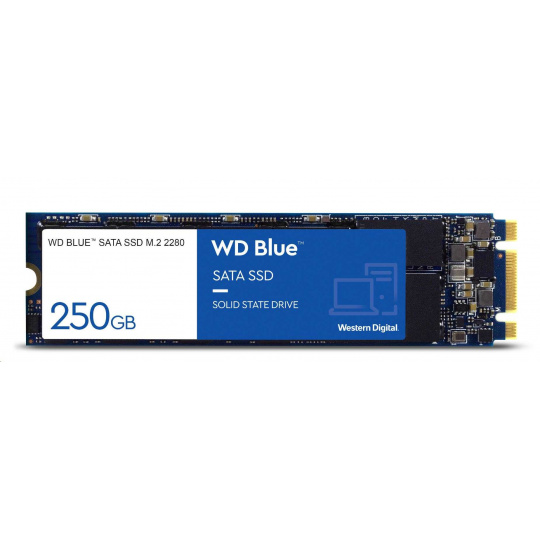 WD BLUE SSD 3D NAND WDS250G3B0B 250GB SA510 M.2 SATA, (R:555, W:440MB/s)