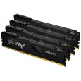 KINGSTON DIMM DDR4 64GB (Kit of 4) 3600MT/s CL18 FURY Beast Černá