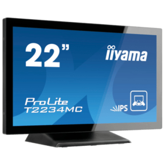 iiyama ProLite T22XX, 54.6cm (21.5''), Full HD, USB, kit (USB), black