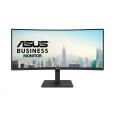 ASUS LCD 34" VA34VCPSR Docking Monitor, WQHD, 1500R Curvature, PD 96W, RJ45, USB hub, Low Blue Light, Flicker Free