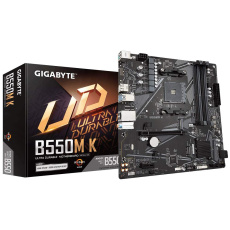 GIGABYTE MB Sc AM4 B550M K, AMD B550, 4xDDR4, 1xDP, 1xHDMI, mATX