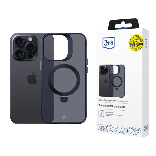 3mk Smoke Case Mag&Stand pro Apple iPhone 13 Pro