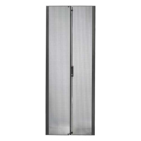 APC NetShelter SX 42U 600mm Wide Perforated Split Doors Black