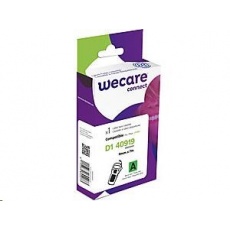 WECARE ARMOR páska pro DYMO S0720740, černá/zelená, 9mm x 7m