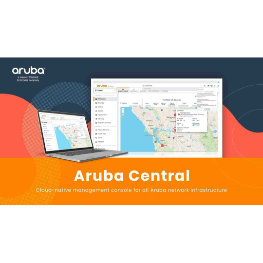 Aruba Central 62xx or 29xx Switch Foundation 1 year Subscription E-STU