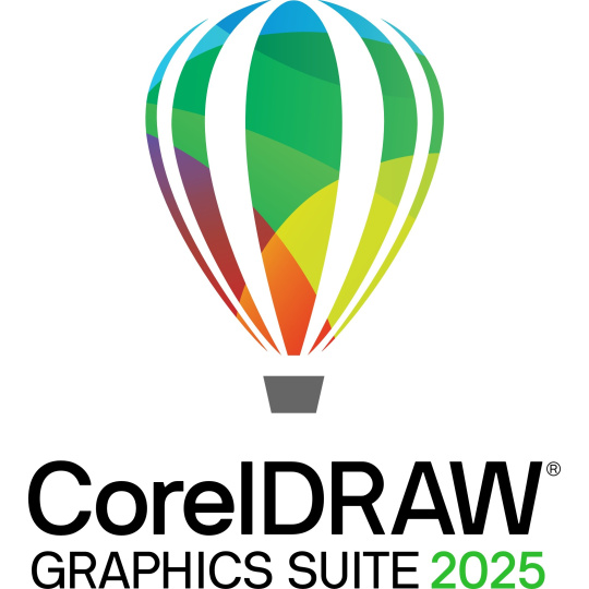 CorelDRAW Graphics Suite 2025 Business Perpetual License (incl. 1 Yr CorelSure Maintenance)(1-4)