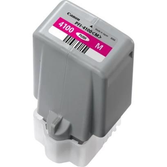 CANON Zásobník inkoustu PFI-4100 pro imagePROGRAF PRO-1100, Magenta (80ml)