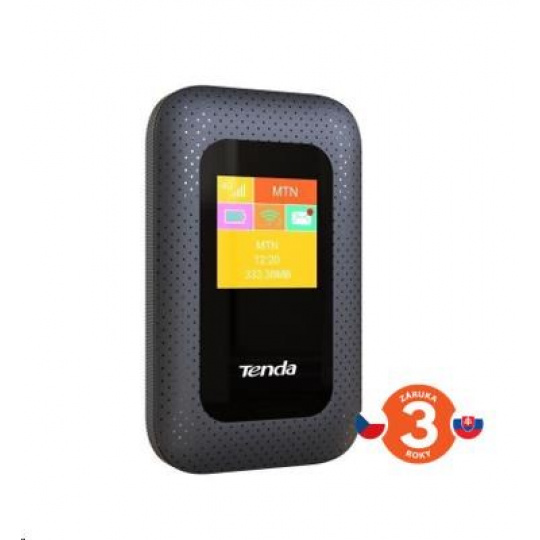 Tenda 4G185 -  3G/4G LTE Mobile Wi-Fi Hotspot Router s LCD 802.11b/g/n, microSD, 2100mAh