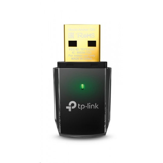 TP-Link Archer T2U WiFi5 USB adapter (AC600,2,4GHz/5GHz,USB2.0)