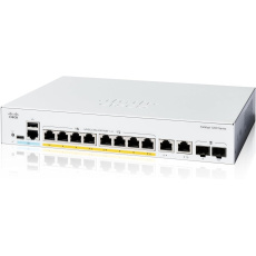 Cisco Catalyst switch C1200-8FP-2G (8xGbE,2xGbE/SFP combo,8xPoE+,120W,fanless) - REFRESH