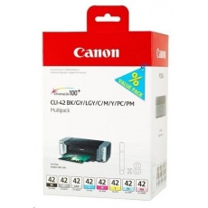 Canon CARTRIDGE CLI-42 BK/GY/LGY/C/PC/M/PM/Y MULTI-PACK 8ks pro PIXMA PRO-100, PRO-100S