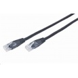 GEMBIRD kabel patchcord Cat5e UTP 1m, černý