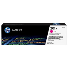 HP 201X High Capacity Magenta LJ Toner Cartridge, CF403X (2,300 pages)