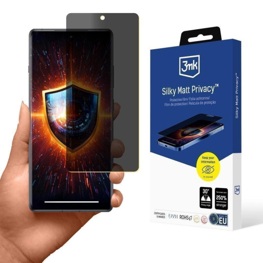 3mk Silky Matt Privacy pro Redmi Note 12 Pro+