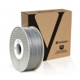 VERBATIM 3D Printer Filament PLA 1.75mm, 335m, 1kg silver/metal grey (55275)