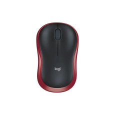 Logitech Wireless Mouse M185, red