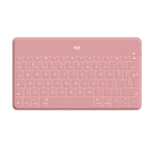 Logitech Keyboard Keys-To-Go, US, blush, apple