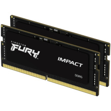 KINGSTON SODIMM DDR5 32GB (Kit of 2) 6400MT/s CL38 FURY Impact XMP