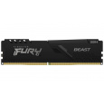 KINGSTON DIMM DDR4 8GB 3200MT/s CL16 FURY Beast Černá