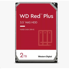 WD RED PLUS NAS WD20EFPX 2TB, SATA III 3.5", 64MB 5400RPM, 175MB/s, CMR